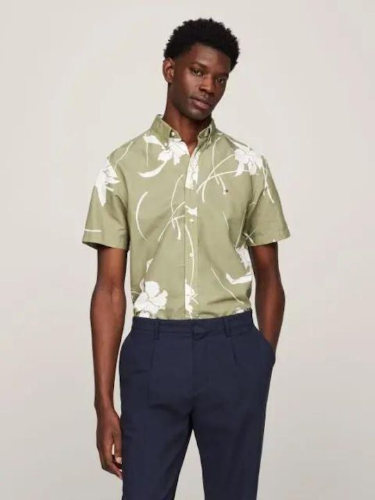 TOMMY HILFIGER Large tropical prt shirt